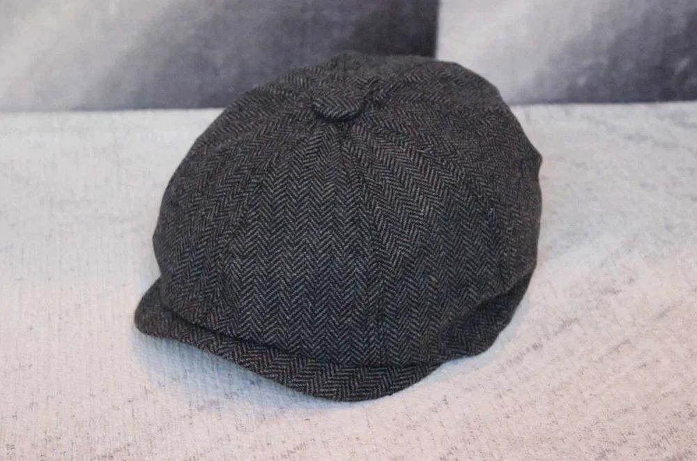 Stylowy kaszkiet męski Peaky Blinders – uniwersalny rozmiar, wełna