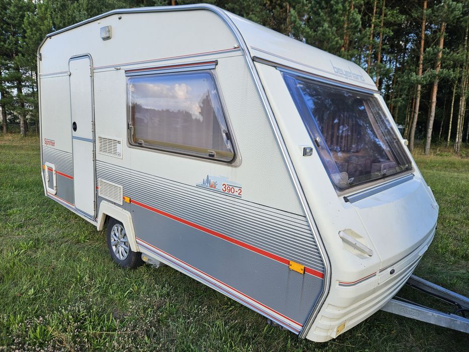 Przyczepa kempingowa Beyerland Sprinter 390 z 1997r.zarejstrowana 1000
