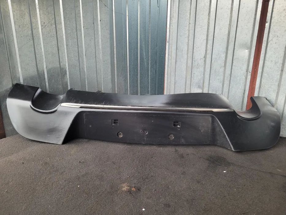 Zderzak tylny tył nakładka tylnego zderzaka dyfuzor Peugeot 508 sedan