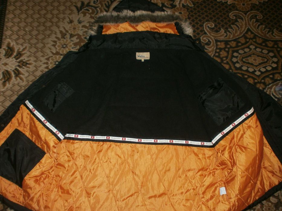 Большой размер. Куртка аляска Bigfun Peacstone, 4XL, наш 70. ПОГ-80 см