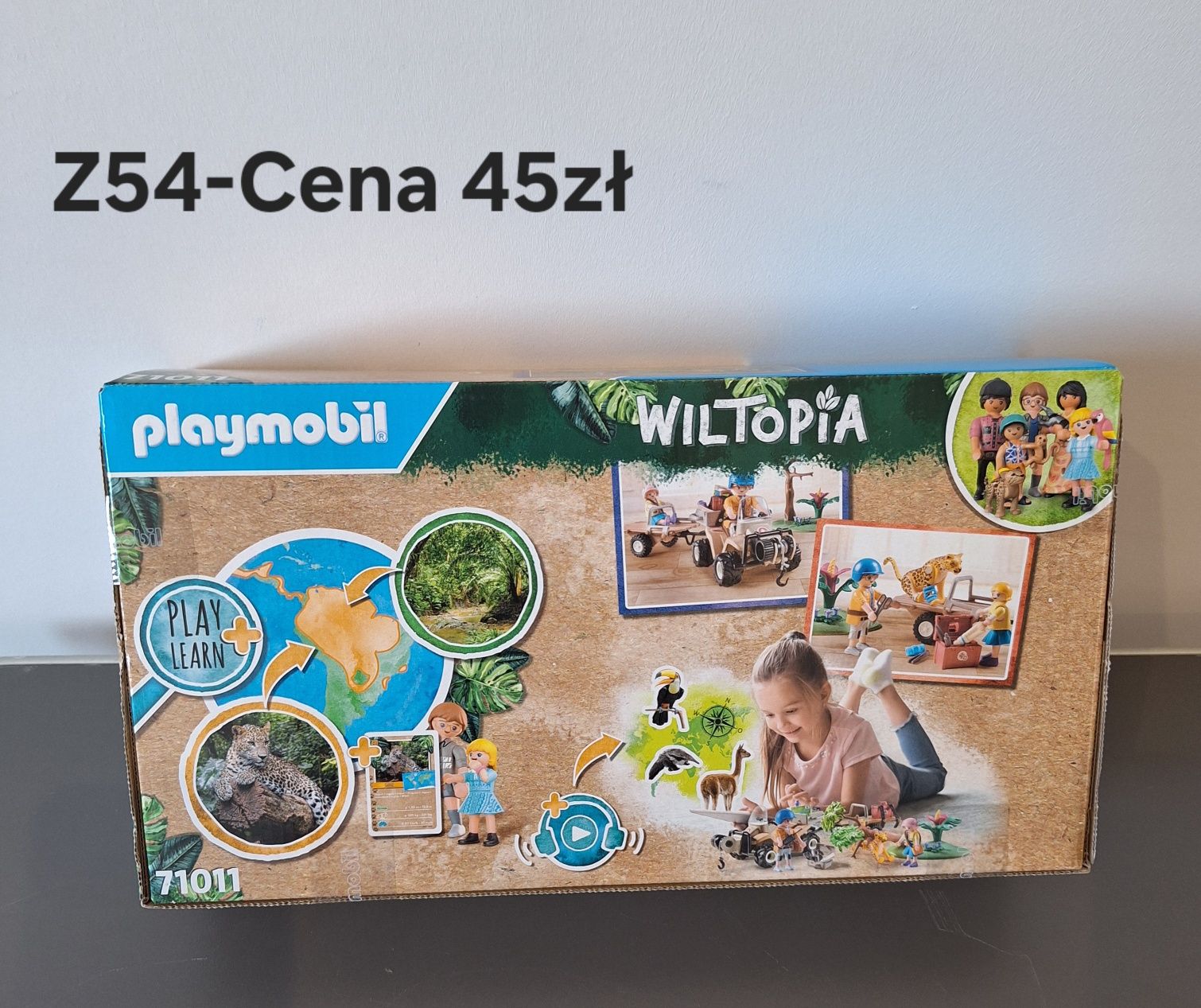 Quad ratunkowy dla zwierząt Playmobil Wiltopia 71011