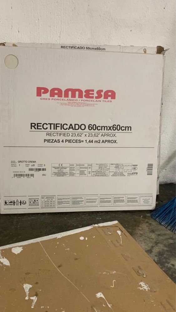 Cerâmico 60x60 Pamesa