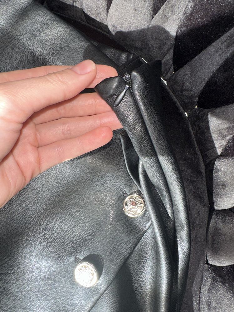 Спідниця шорти Zara. Шкіряна спідниця