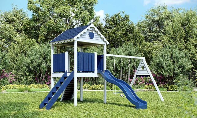 Plac zabaw, drewniany domek ogrodowy dla dzieci Wieża od Dżepetto!!!