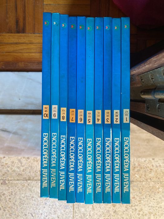 Enciclopédia Juvenil Círculo dos Leitores. 10 volumes