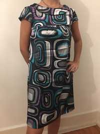 Vestido acetinado