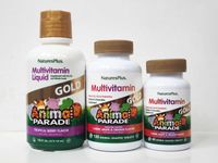 Витамины для детей NaturesPlus Animal Parade Gold, 60/120 шт, 473 мл