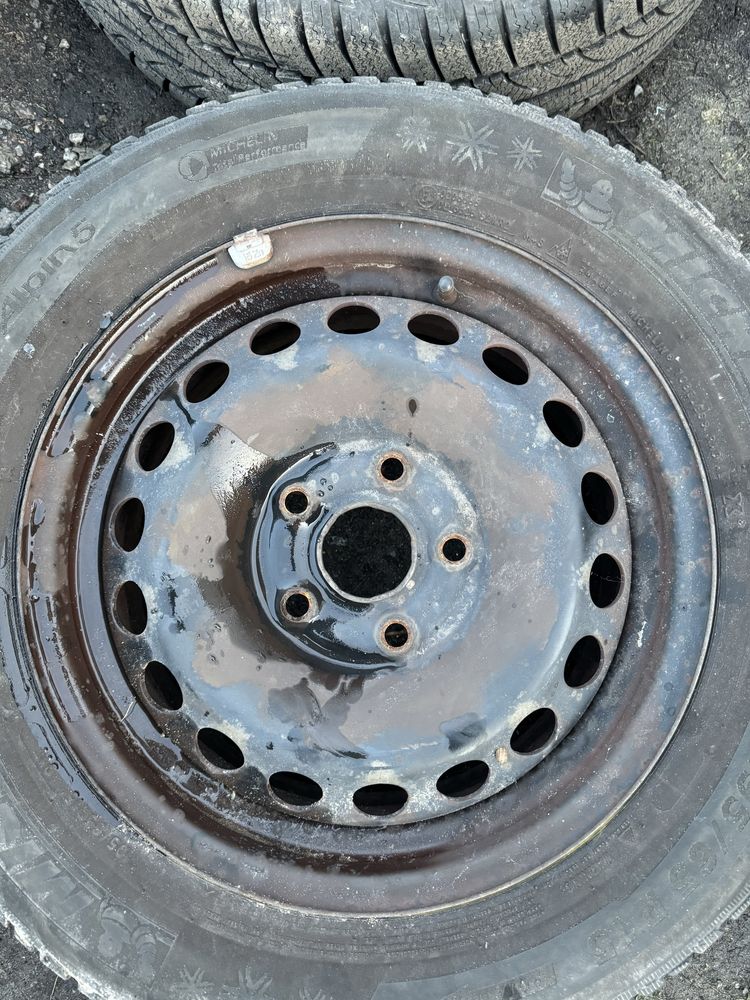 Диски металеві Шкода R15 Р15 5*112 5х112 5x112 6J ET47 стальний диск