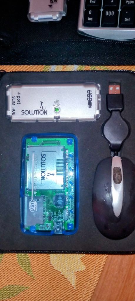 Silvercrest USB Dwa zestawy podróżne komputer,tablet Nowe