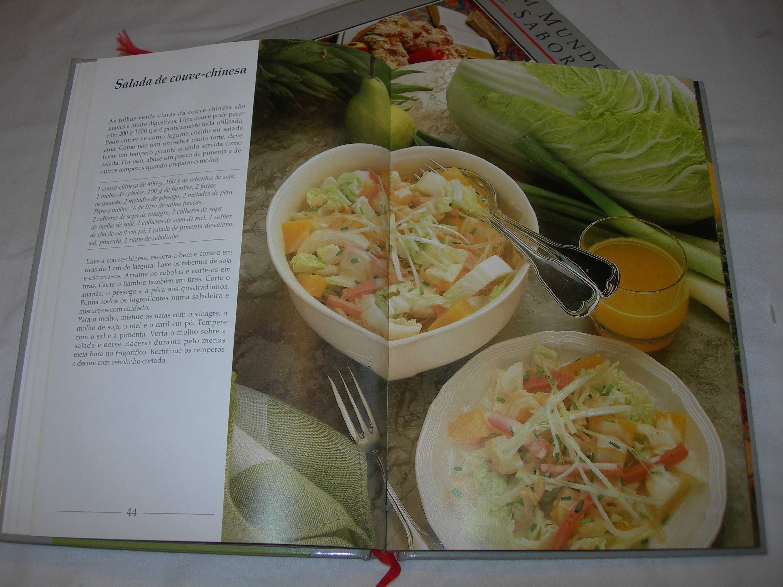 Livros culinária.