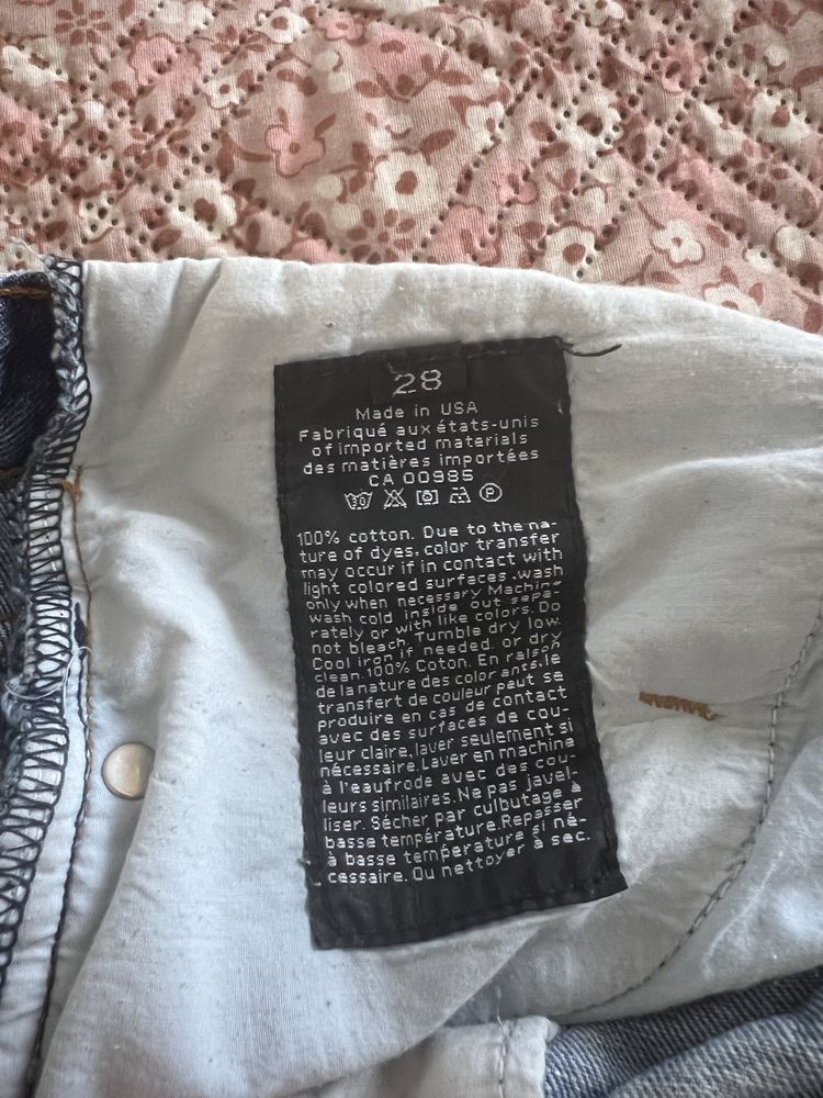 Джинсовые шорты Alexander Wang
