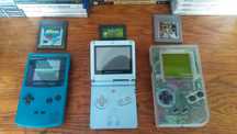 Zestaw Game Boy Classic + Color + Advance SP + 3 gry – Retro Konsolki