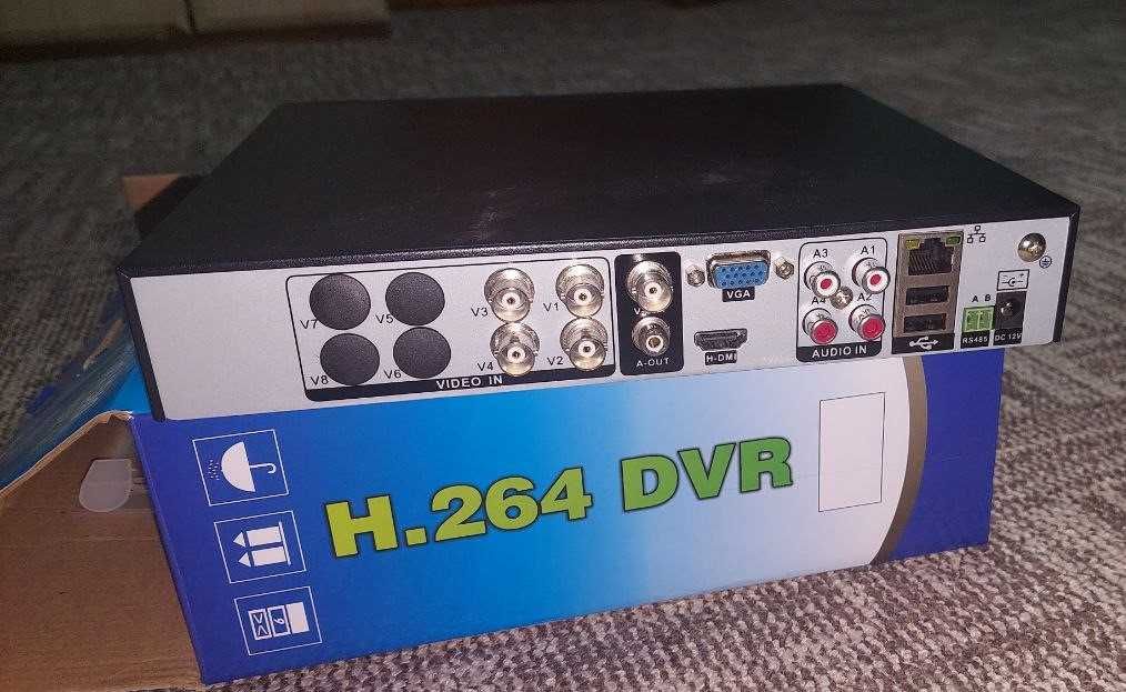 Система спостереження, відеореєстратор NHVR0404H, 4х канальный