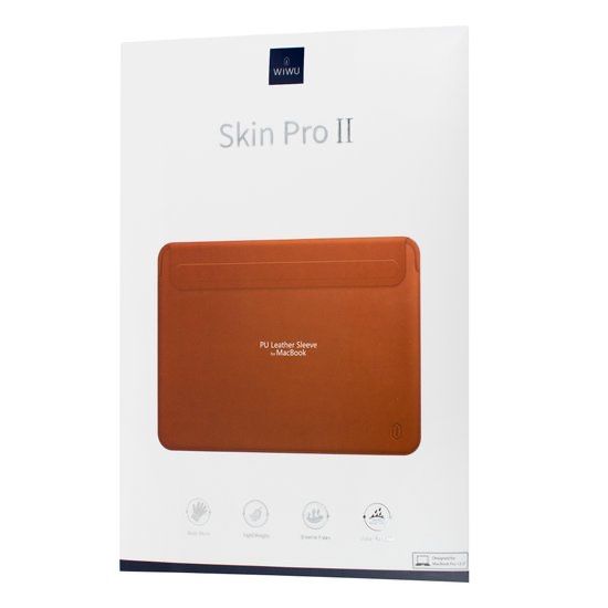 WiWU Сумка-чохол Skin Pro II Leather Sleeve для MacBook Pro/Air 13”