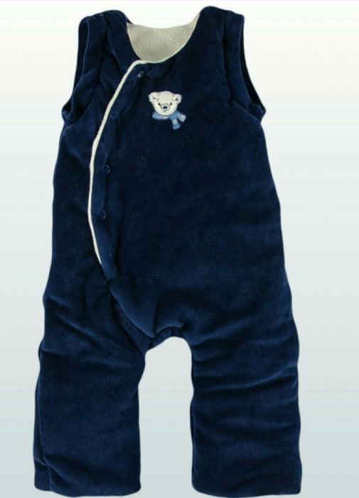 Детский комплект полукомбинезон+куртка, р 80-86 см