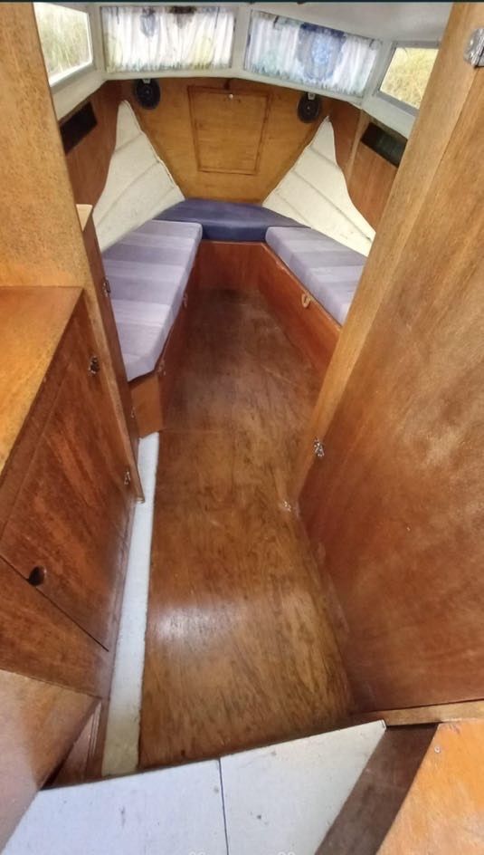 Łodź motorowa Houseboat Sjømann 670x 220cm silnik 15 koni