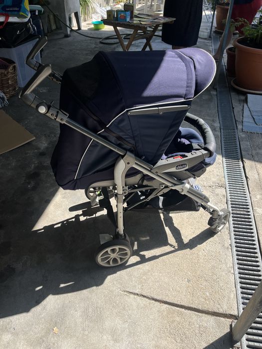 Carrinho chicco oasys 2.3 + Ovo + Isofix + Autofix