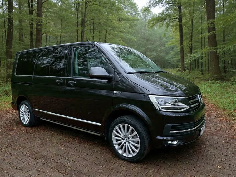 Volkswagen Multivan Skóra Xenon Led Kamera Hak Navi Szyber Dach Full Wersja