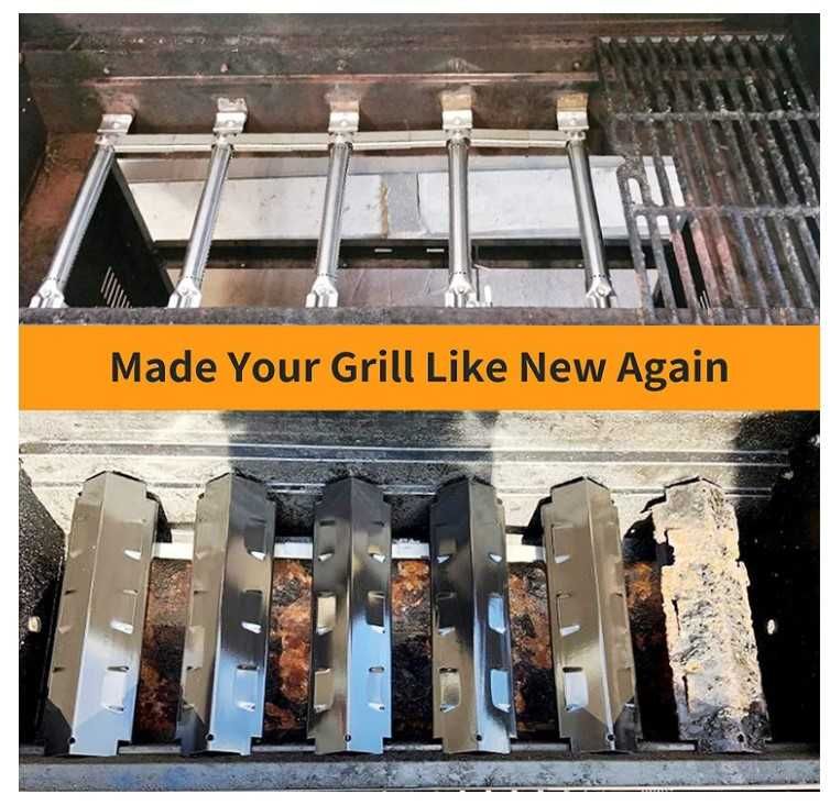 Palniki do grilli gazowych 36.5cm + osłony + akcesoria GFTIME