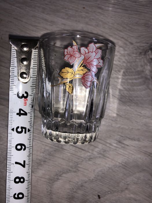 Рюмки  5 шт . Кувшин . Фужер бокал алмазная гравировка