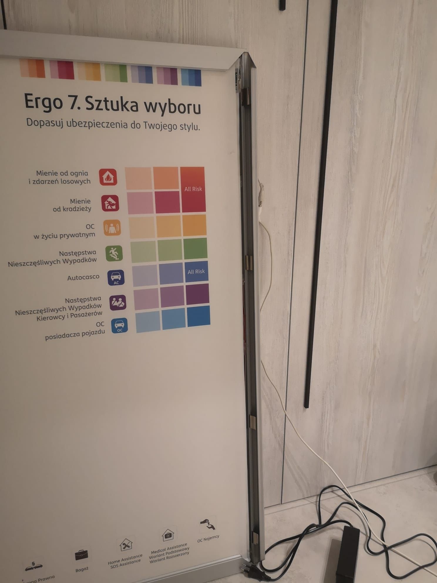 Panel LED reklama
