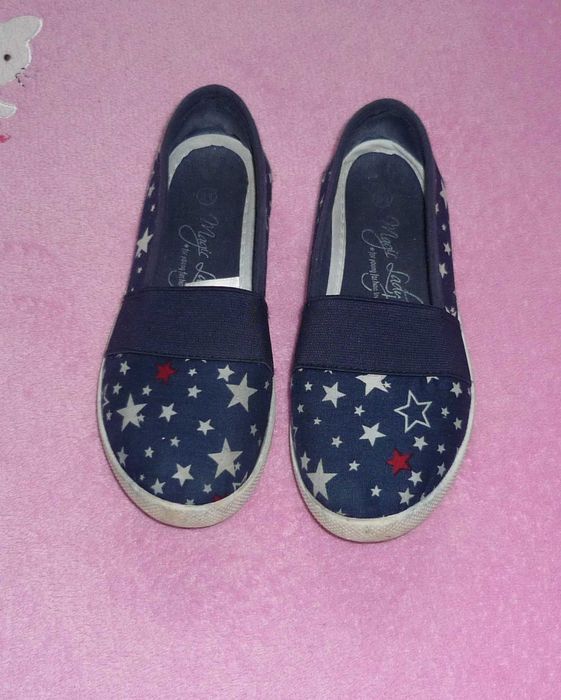Granatowe Tenisówki Magic Lady CCC roz. 31 Wkł. 19 cm Buty Gwiazdki