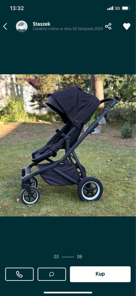 Wózek Thule Sleek. Rok po roku.