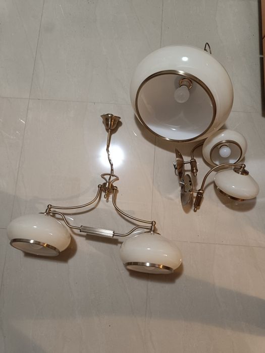 Zestaw lamp do salonu
