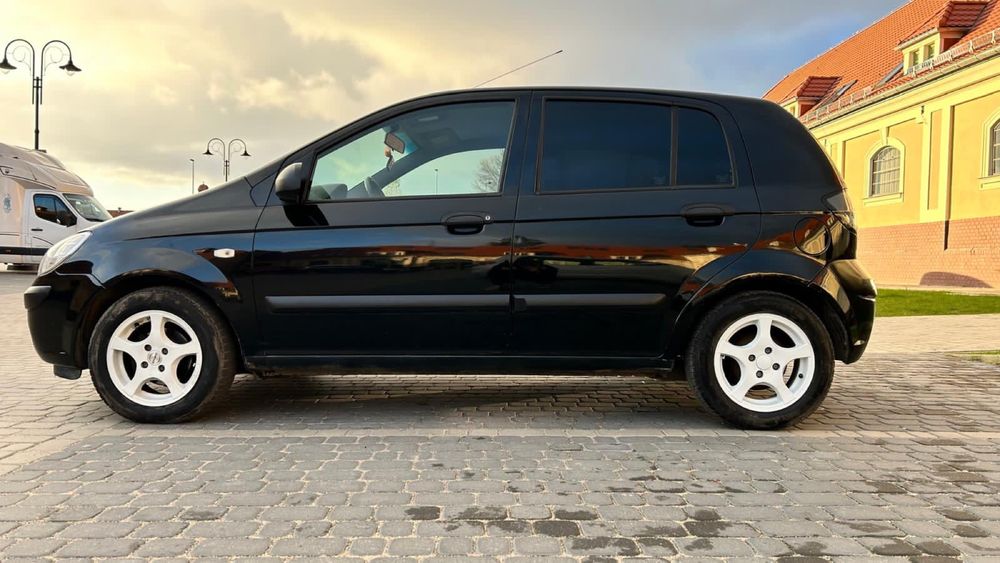 HYUNDAI GETZ 1.1 benzyna + GAZ 66km 2006r przebieg 218.062 km