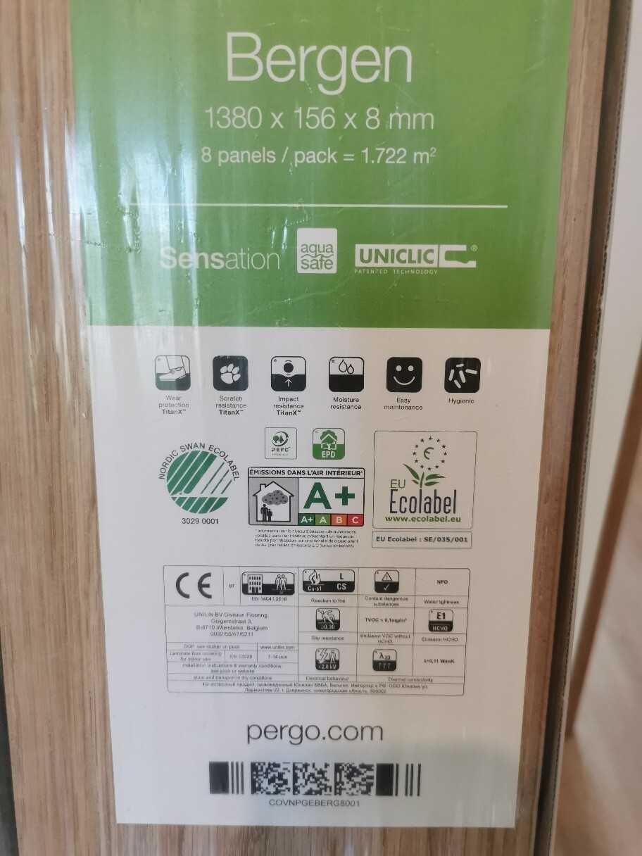 panele laminowane PERGO BERGEN PIER OAK 8mm 2 paczki
