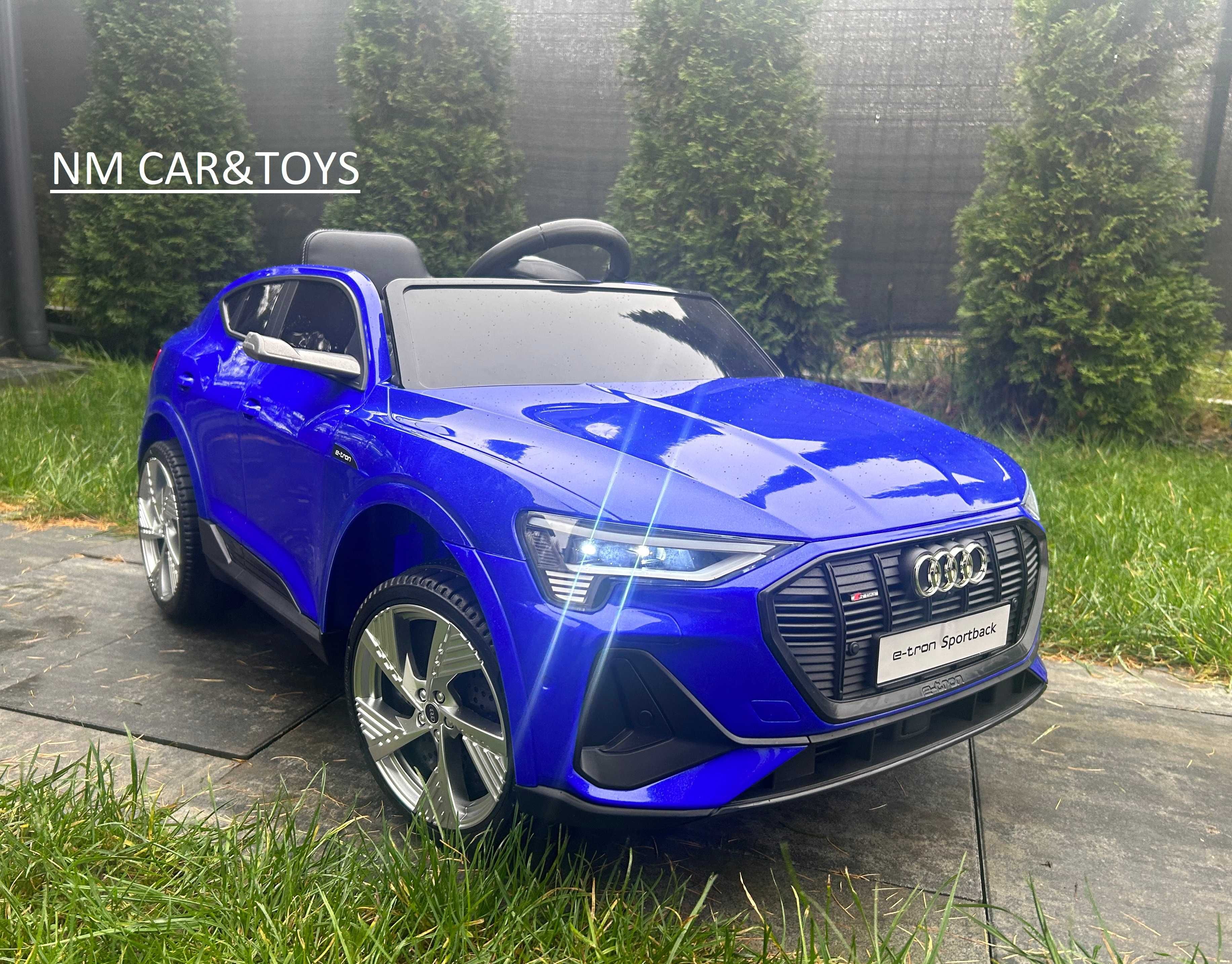 Auto samochód na akumulator Napęd 4x45 Audi E-Tron Sportback pojazd