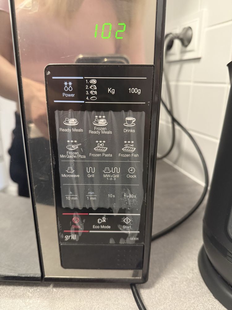 Kuchana milrofalowa Samsung ceramic inside