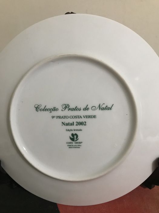 Prato de natal da Costa Verde de 2002