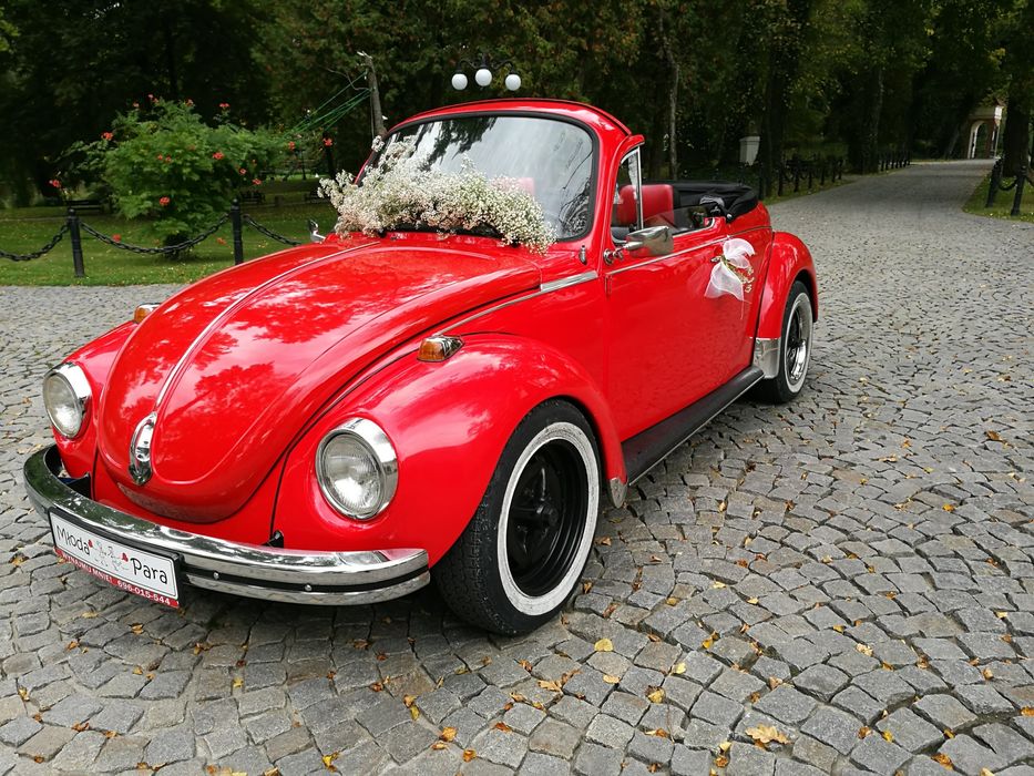 Garbus Cabrio auto do ślubu