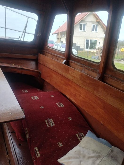 Łódź motorowa/ motorówka PRL