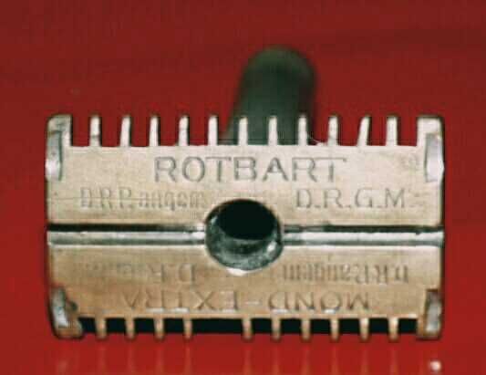 Немецкий латунный бритвенный безопасный станок ROTBART(Красная борода)