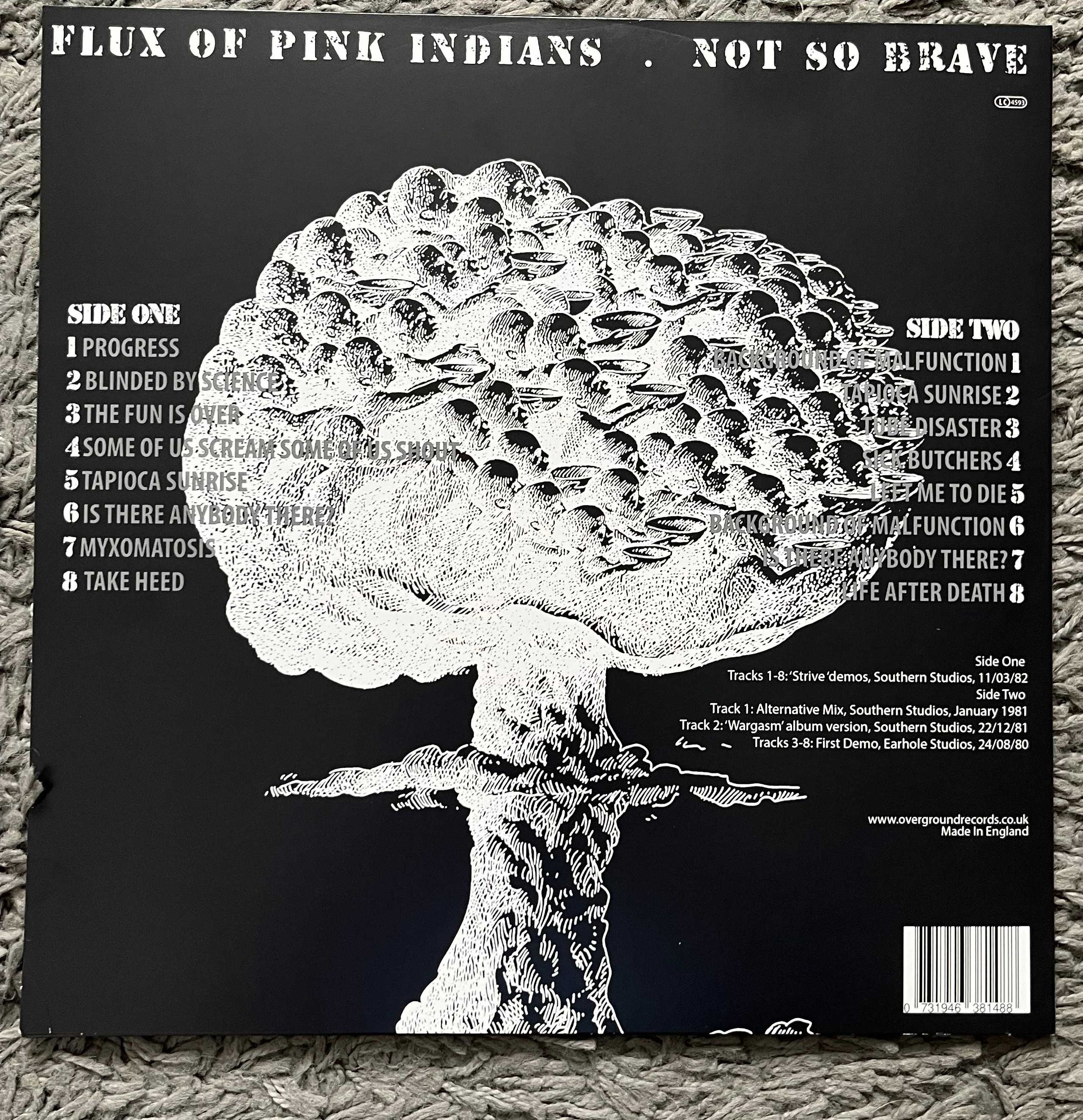 Flux of Pink Indians winyl LP