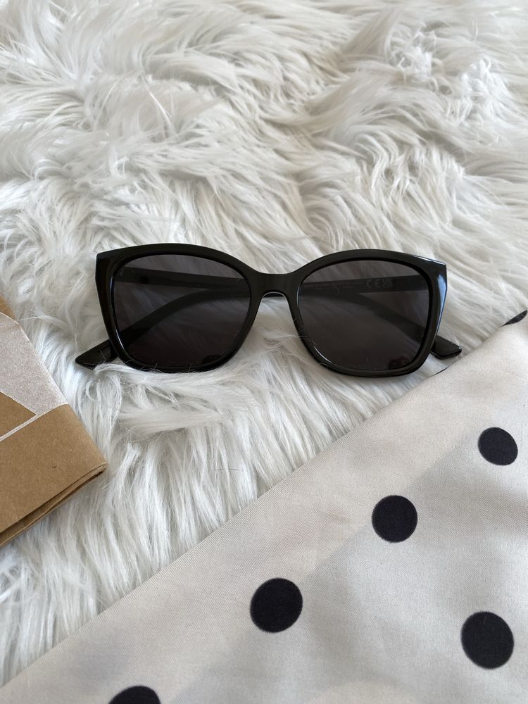 Okulary H&M H&M z filtrem UV przeciwslonecznym kocie oczy
