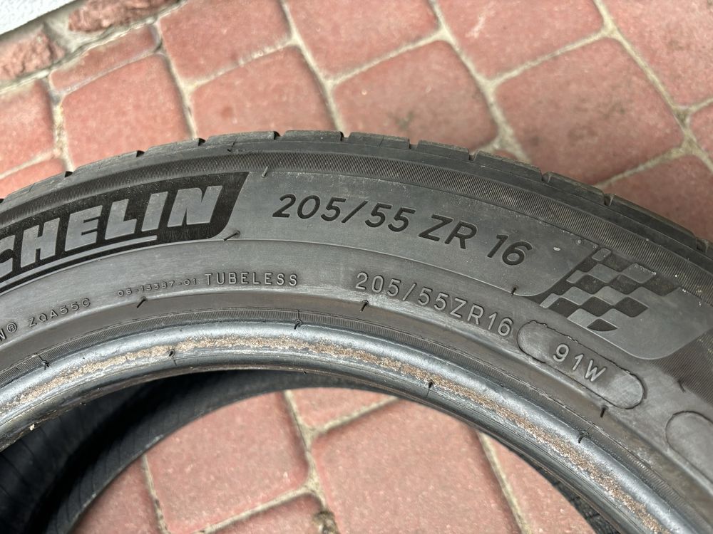 4 шт 205/55 R16 Michelin комплект Шины Покрышки Колеса Резина