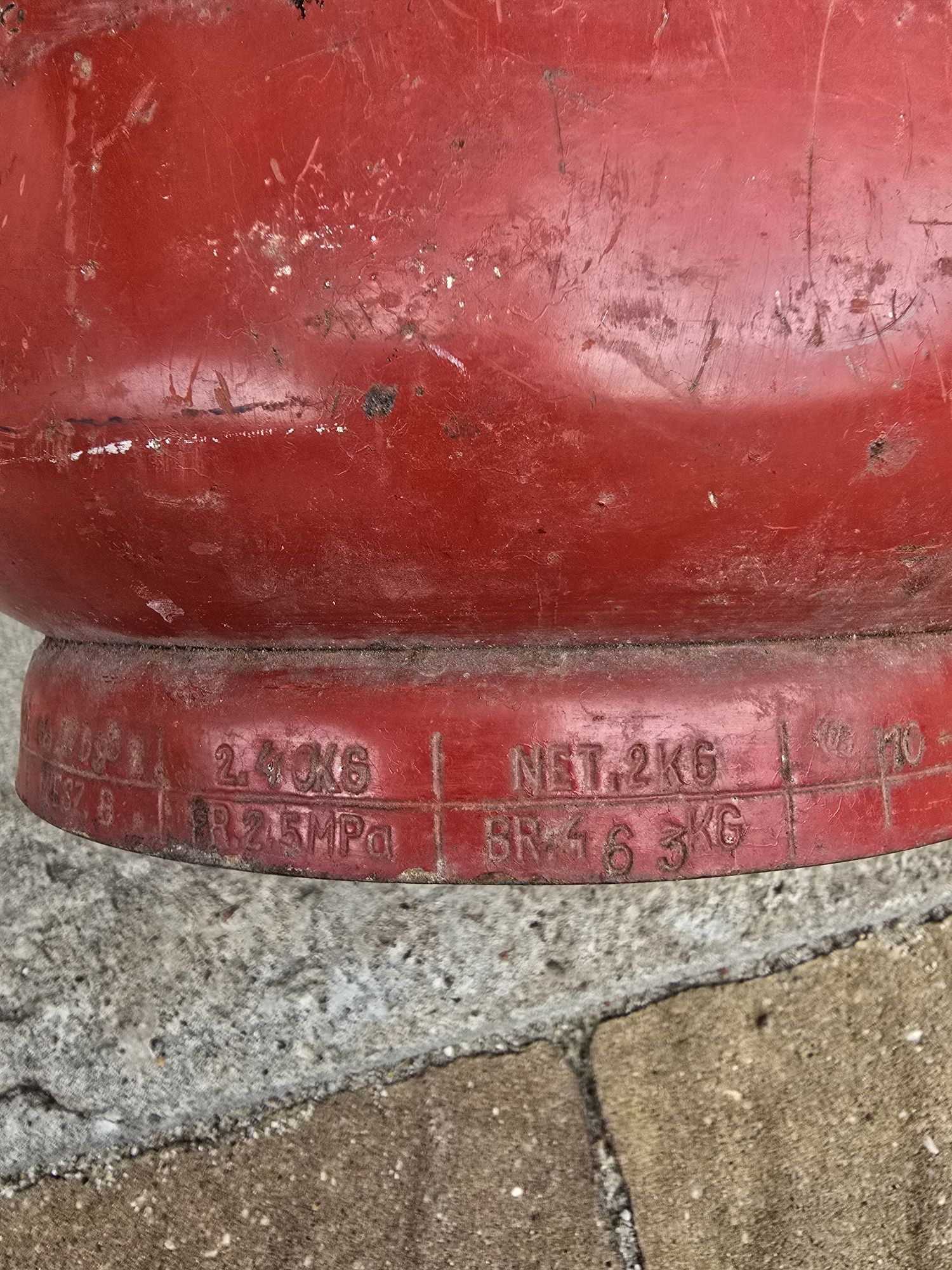 Butla gazowa turystyczna  2 kg