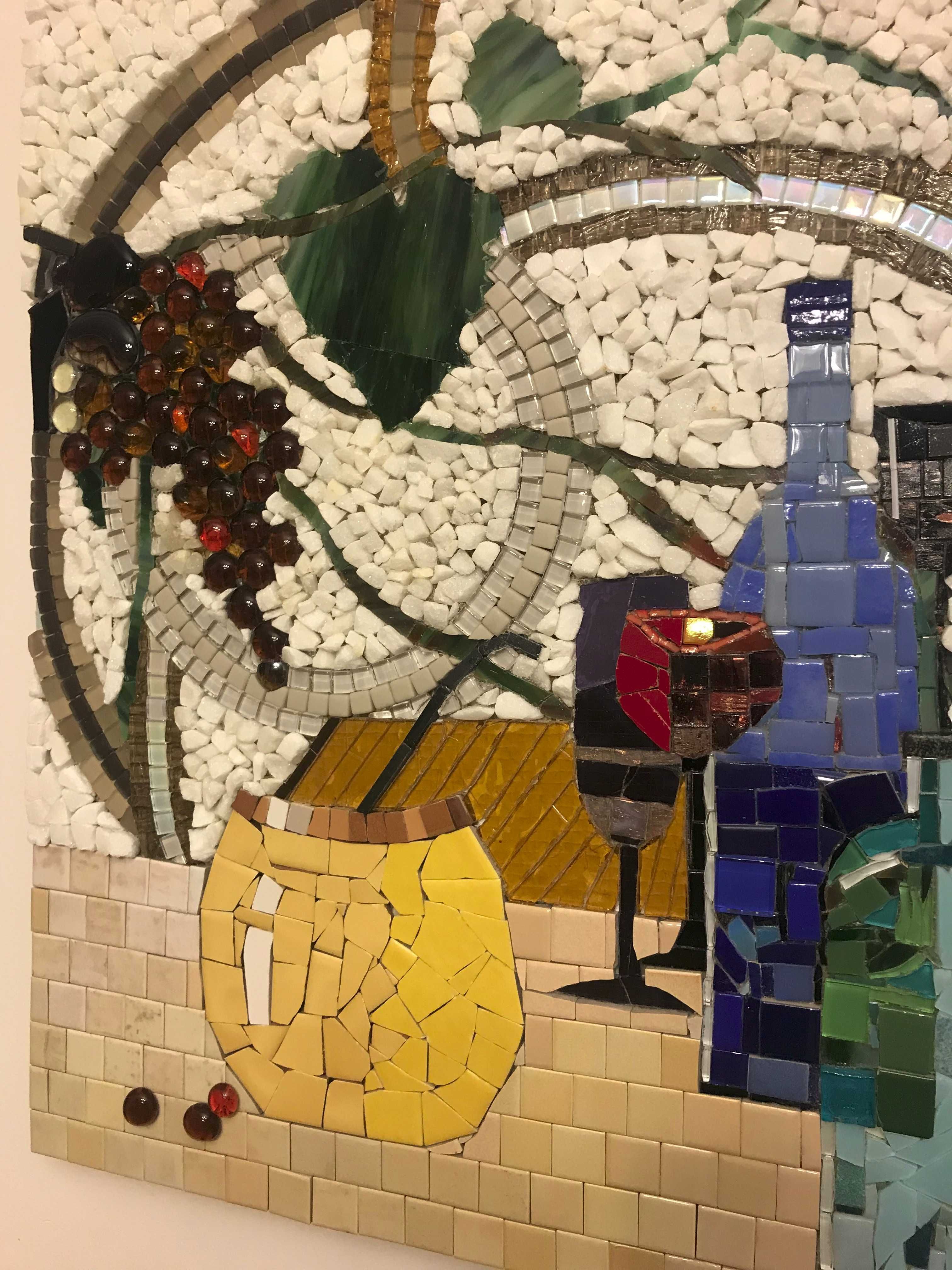 Obraz mozaika "Winiarnia Sancho" 63x57,5cm Projekt Beata Perenc