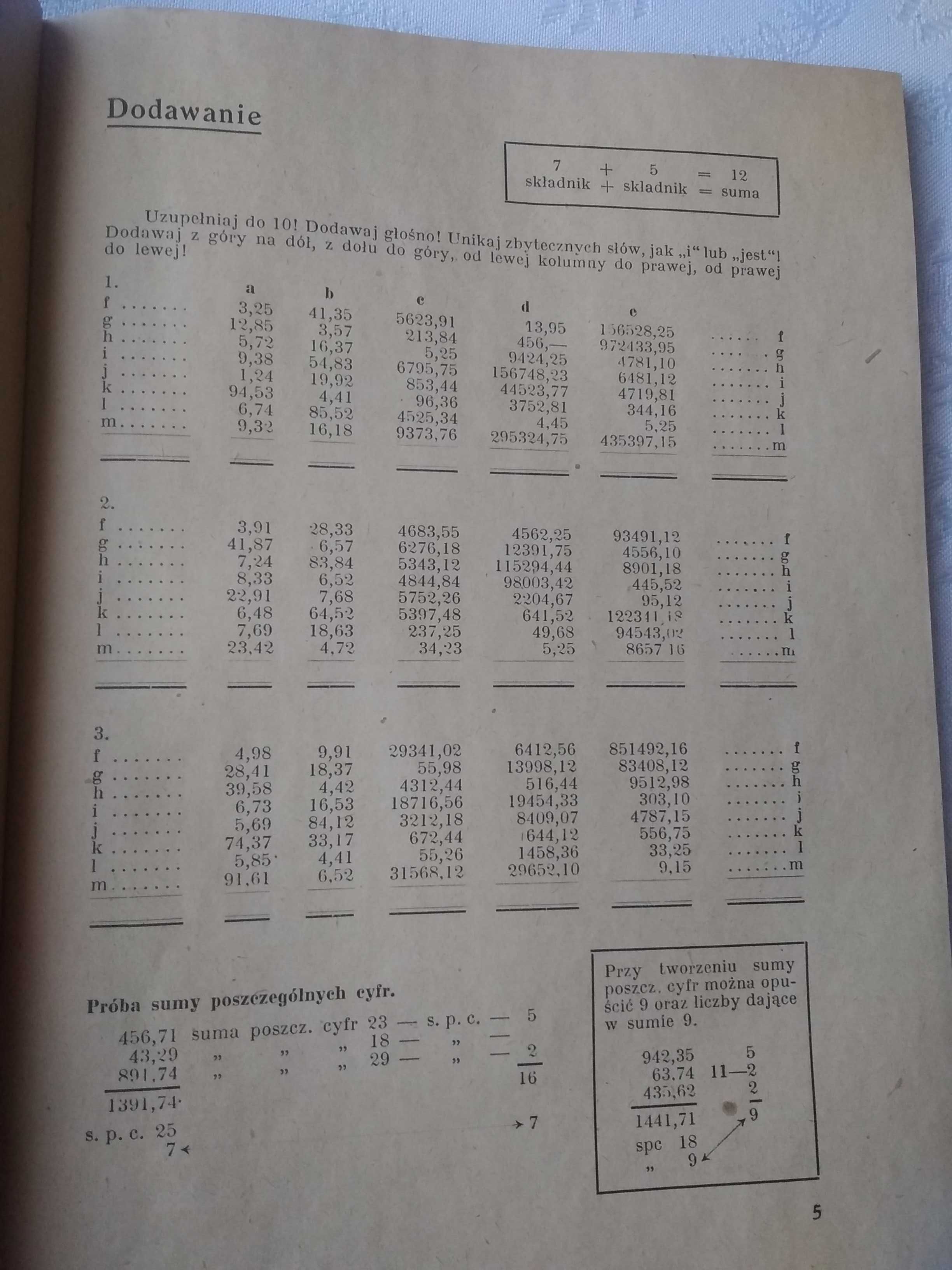 Kalkulacja kupiecka zbiór zadań dla szkół kupieckich 1943
