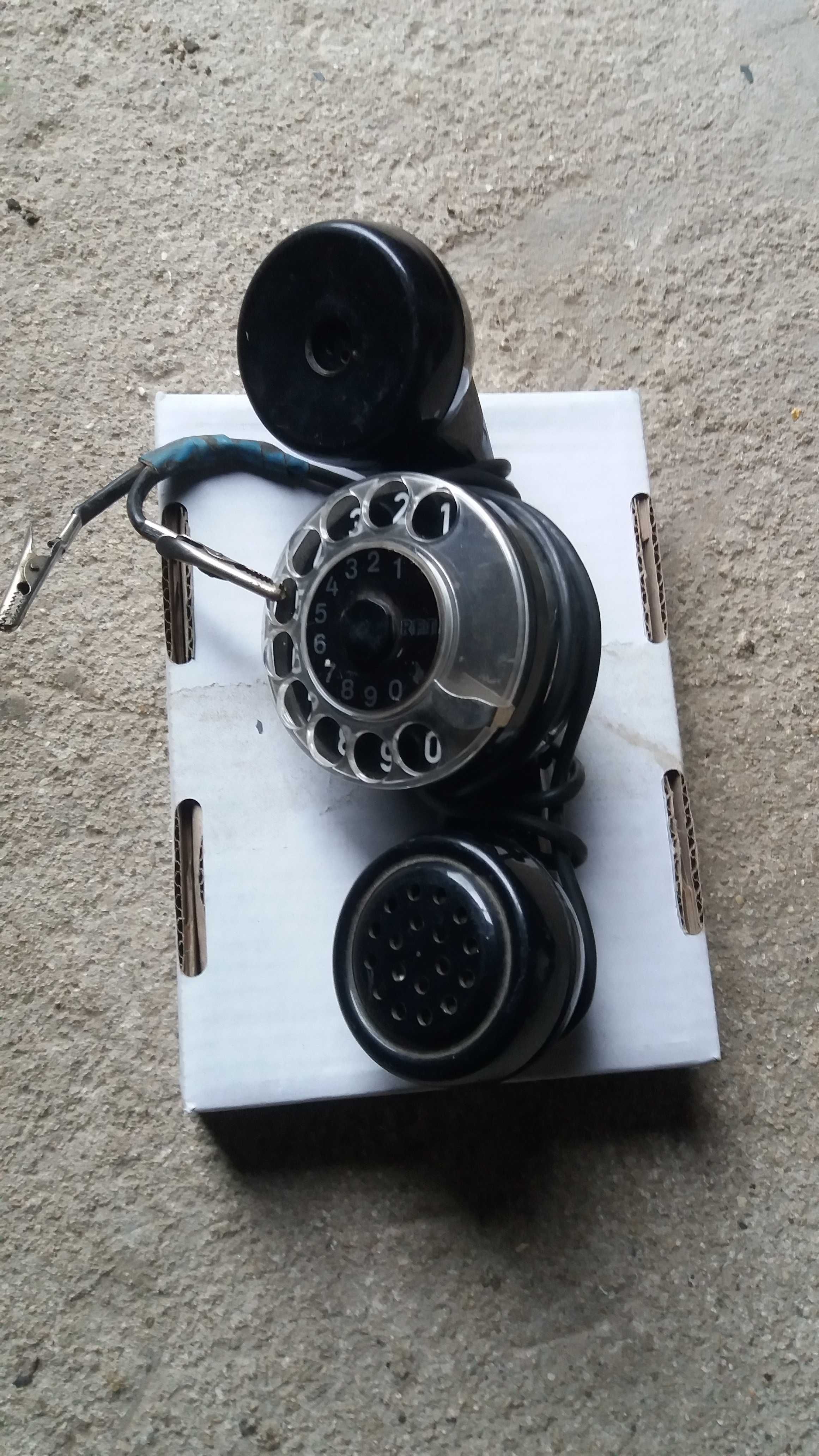 телефон ссср-трубка з диском та ключ в коллекцію.