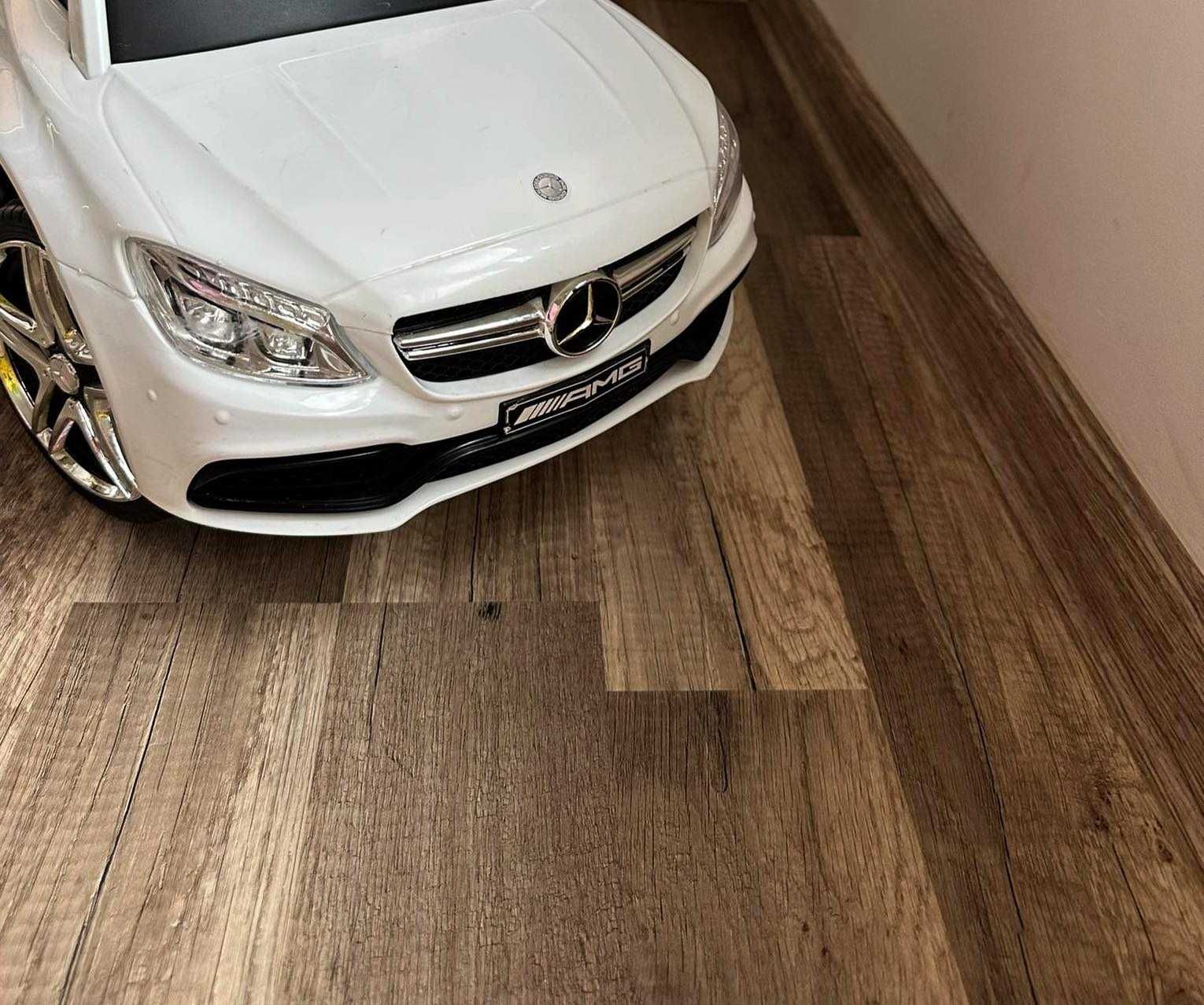 Jeździk SUN BABY Mercedes Coupe AMG C36 Biały