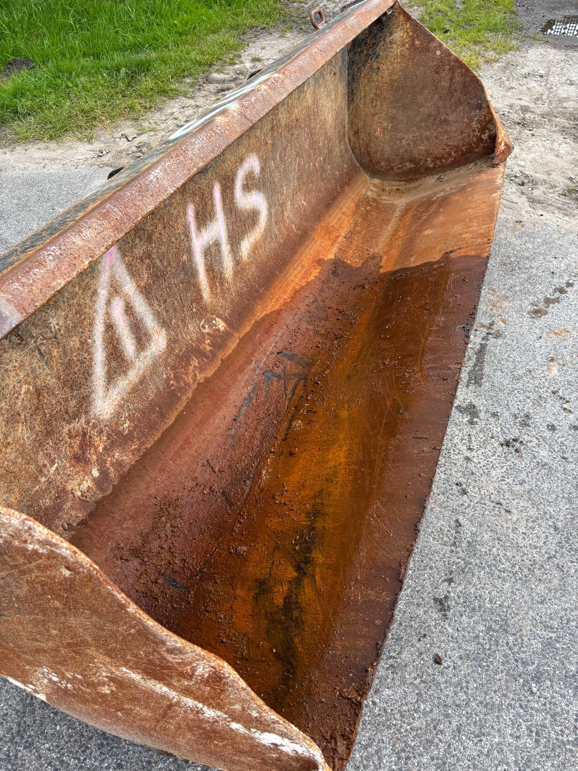 Łyżka szufla 2,40m ładowarki Manitou MLT 523 MT 732 oryginał do ziemi