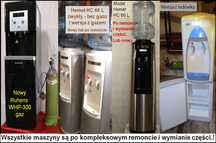 Dystrybutor wody, gazowana, soda - wysyłka, faktura, sprzedaż, serwis