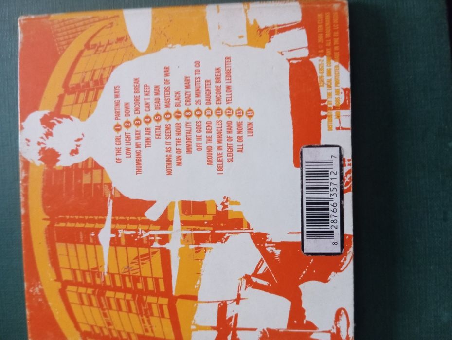 CD s Pearl Jam acústico (como novo)