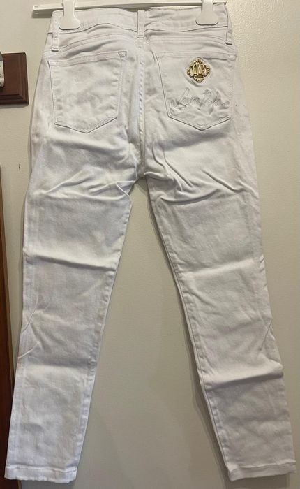 Jeans "Lança Perfume" brancas