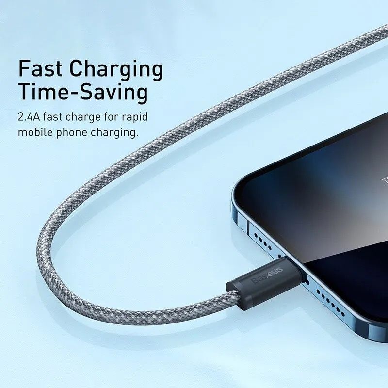 Kabel Lightning  BASEUS 200 CM / IPhone 12/13/14/ Pro
