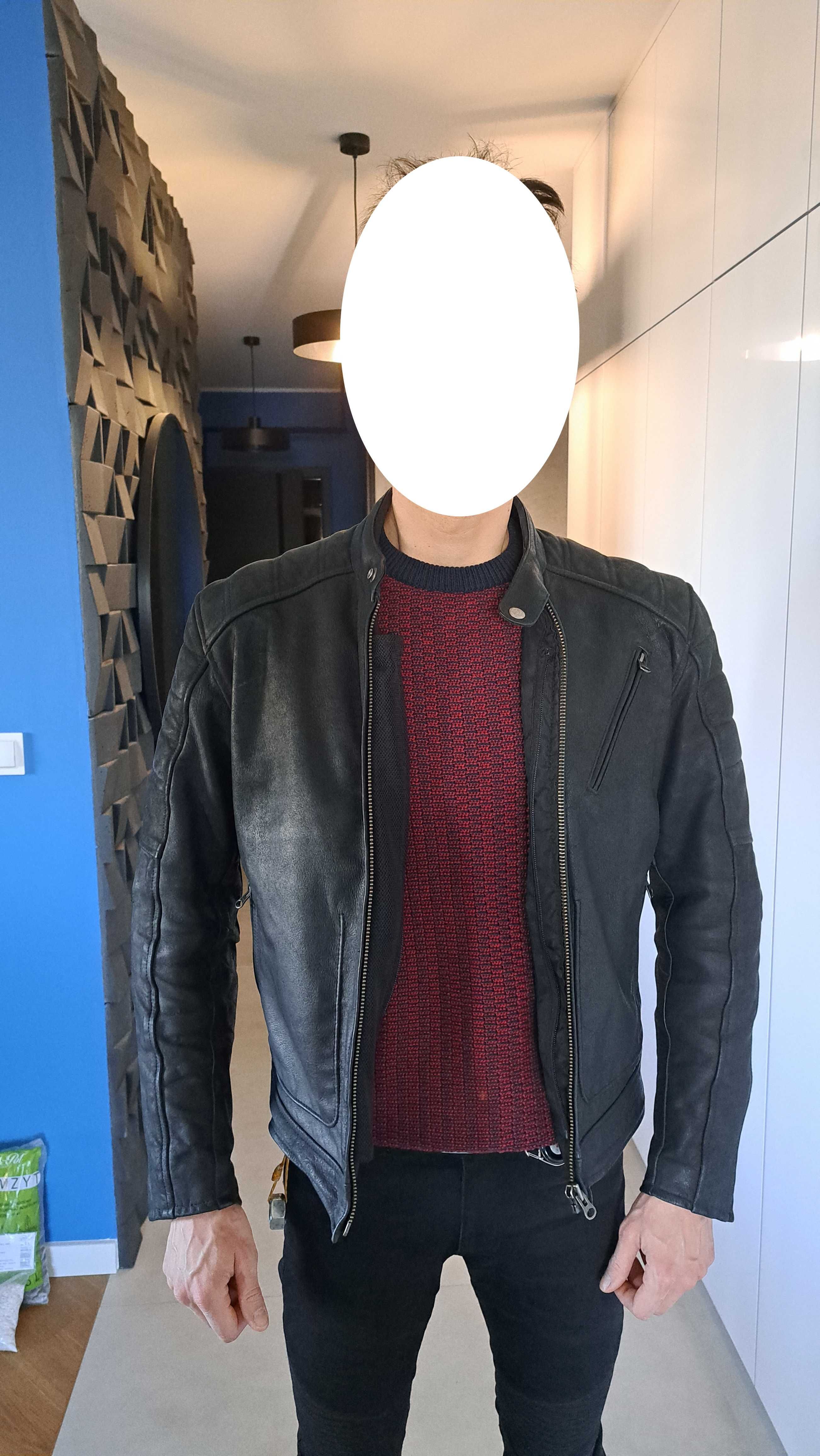 Kurtka skórzana motocyklowa Ozone Sparrow II rozmiar S